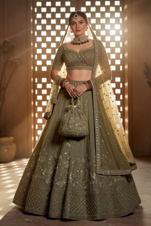 Woman's Lehenga Choli Set - Image 3